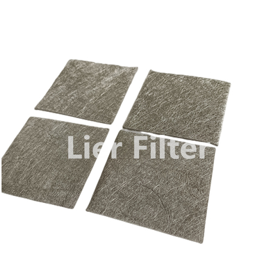 Высокотемпературным спеченное фильтром волокно металла чувствовало хорошую оценку filterl