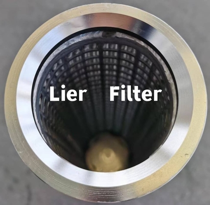 Высокая эффективность 0.3um-180um плиссировала фильтр ячеистой сети нержавеющей стали патрона фильтра