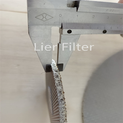 2-10 фильтр сетки металла фильтра слоев SS316 спеченный нержавеющей сталью промышленный круглый
